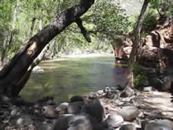 The Swimming Hole at Mazanita Campground