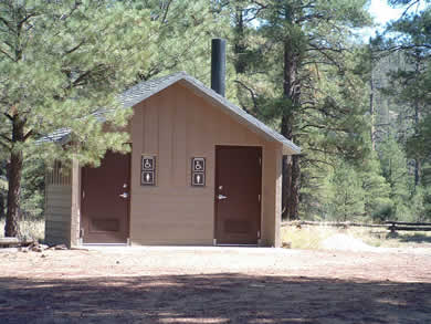 The Restroom facility at Canyon Vista