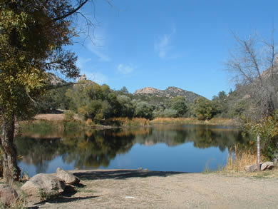 Granite Basin Lake is small but fishable!