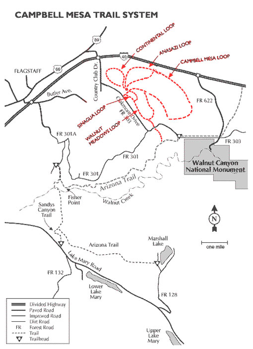 Campbell Mesa Trail System