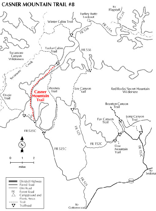 Casner Mountain Trail #8