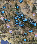 Arizona Fishing Map