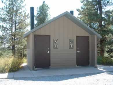 The restroom at Lakeview.