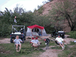 KingGlamis and crew camping at Saguaro Lake