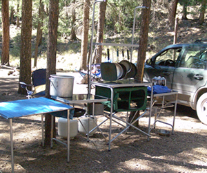 Camping in the White Mountains