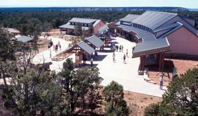 The Visitor Center at the Grand Canyon
